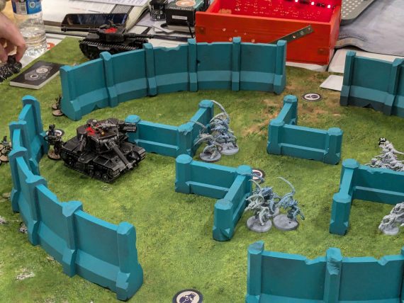 Prefab Colosseum Terrain green walls