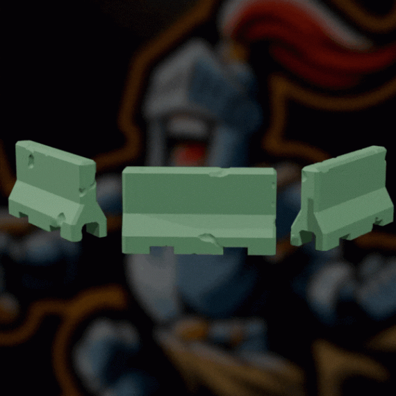 Jersey Barrier STLs