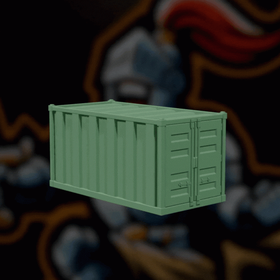 Free Shipping Container Spinning