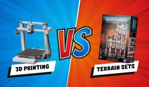 3d Printing vs Terrain Sets
