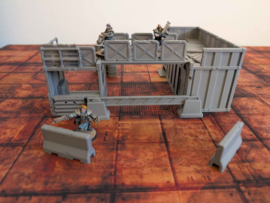 Container City Checkpoint Alpha print-front