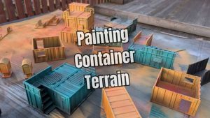 painting container terrain