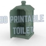 Free Printable Terrain: Grimdark Toilet STL