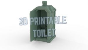 3D Printable Toilet